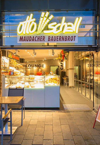 Mannheim am Marktplatz im Lidlmarkt - Otto Schall