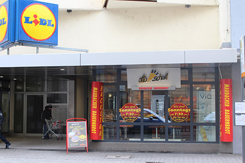 Schwetzinger Vorstadt im Lidlmarkt - Otto Schall